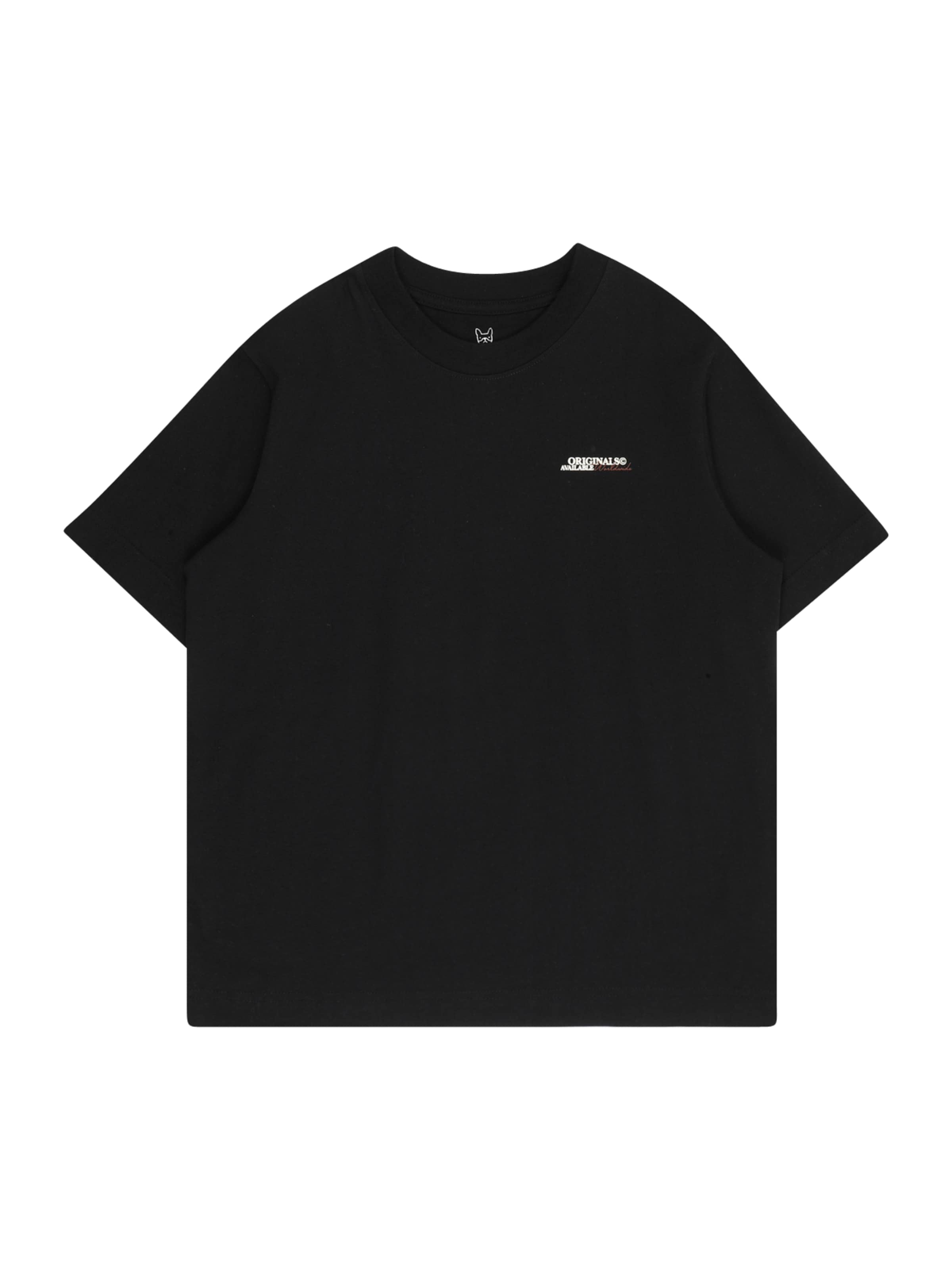 T-Shirt &#x27;JORIslington&#x27; Jack &amp; Jones Junior en noir : devant