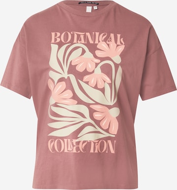 QS Shirt in Lila: Vorderseite