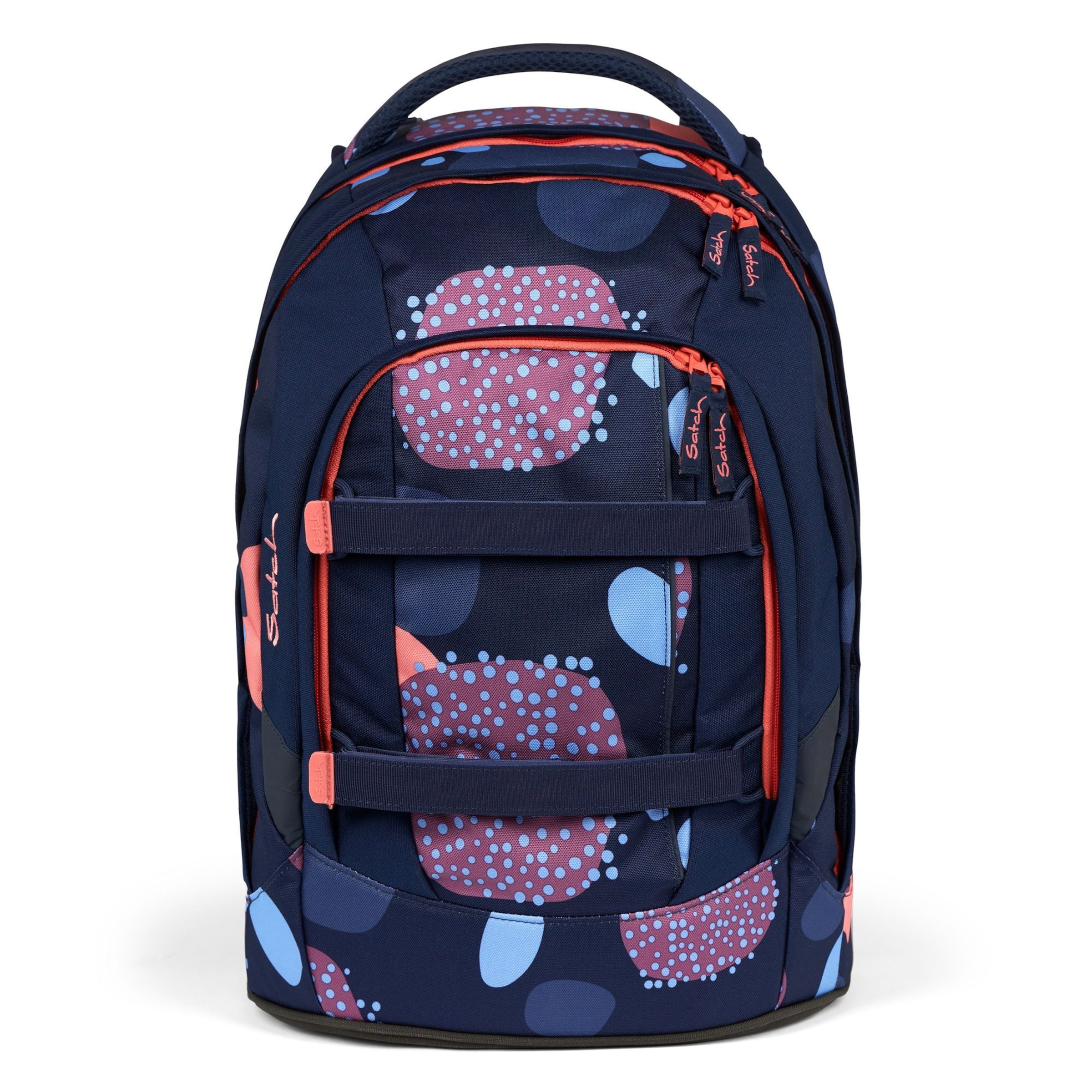 Zaino di Satch in blu: frontale