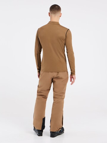 PROTEST Sportsweatshirt 'PRTKURANO' in Braun: Vorderseite