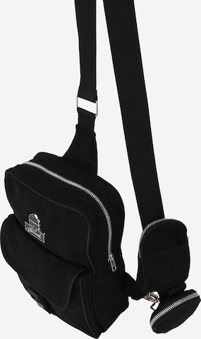 Sinned x ABOUT YOU Backpack 'Upcycled' in Black: front