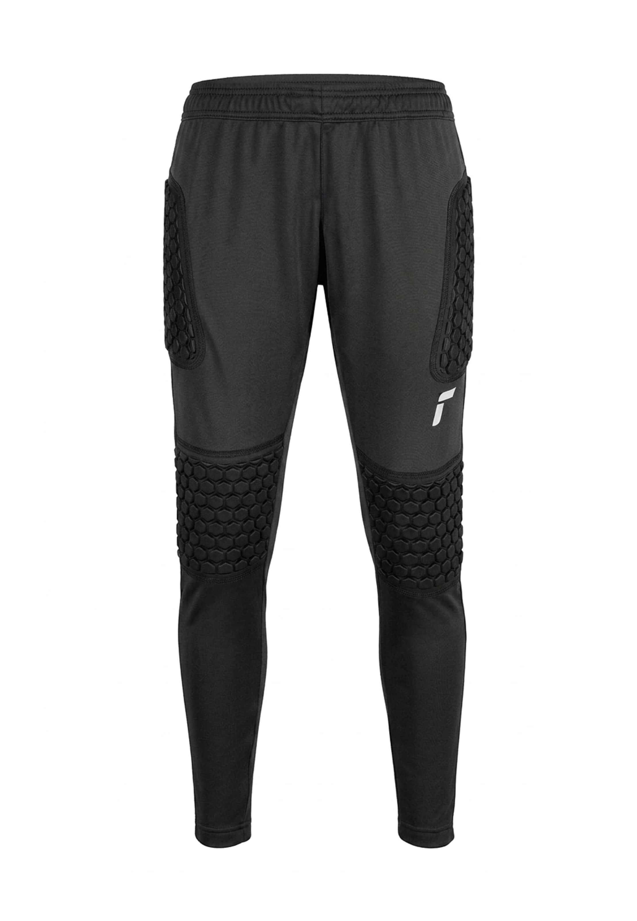 REUSCH Slimfit Sporthose 'Contest II' in Schwarz: Vorderseite