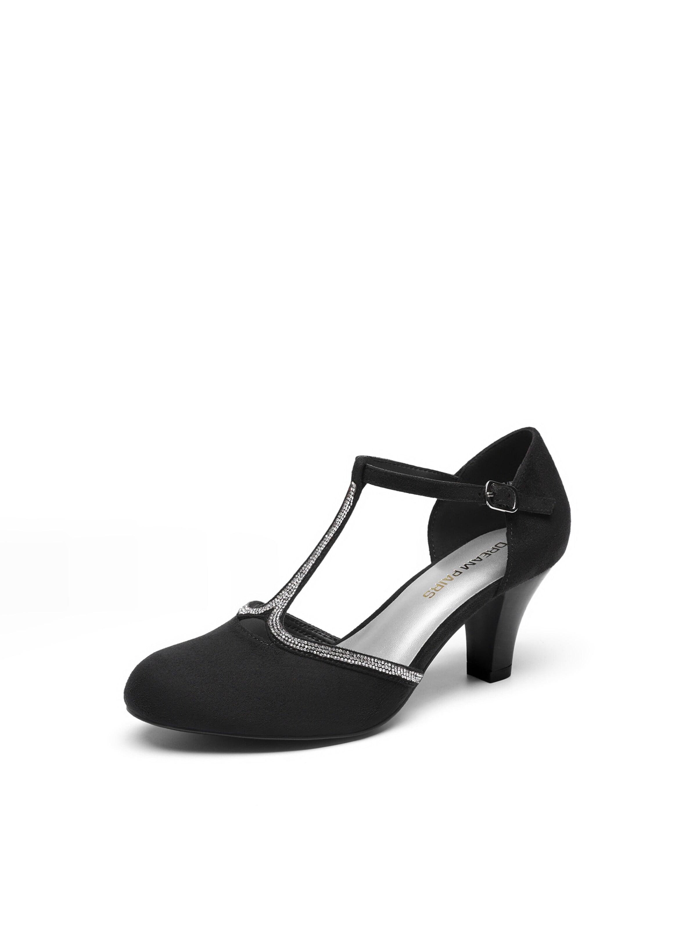 Escarpins Dream Pairs en noir : devant