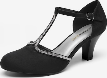 Escarpins Dream Pairs en noir : devant