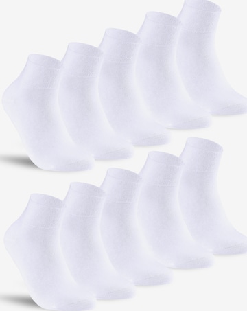 sockenkauf24 Socken in Weiß: Vorderseite