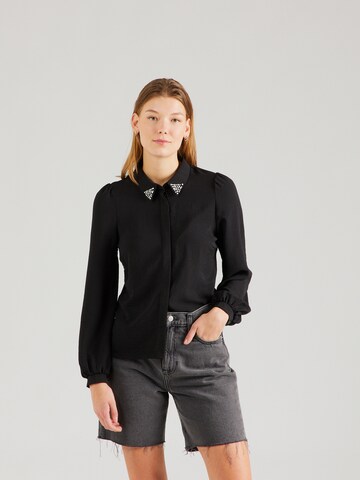 ONLY Blouse 'METTE' in Zwart: voorkant