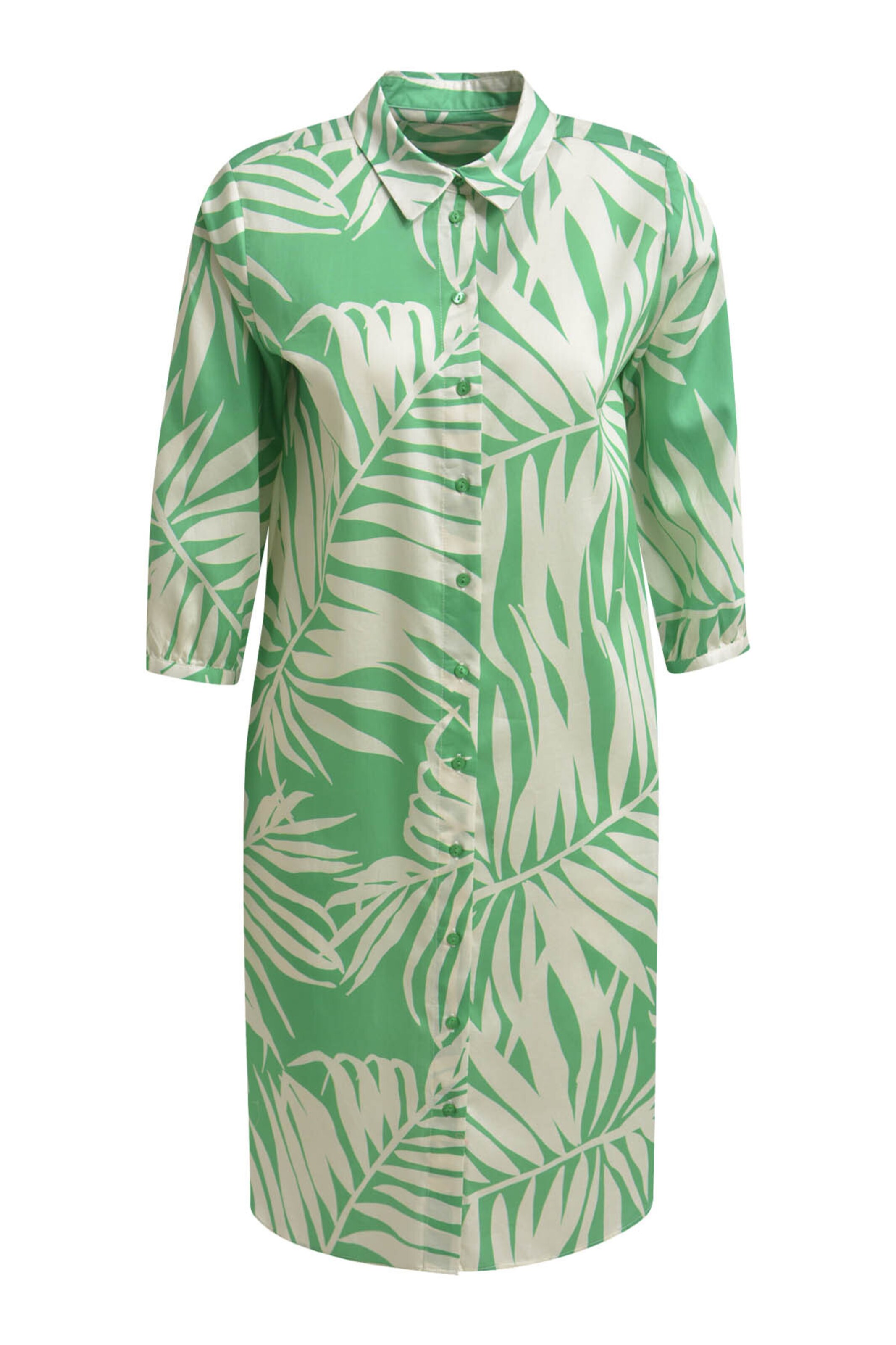 Milano Italy Summer Dress in Green: front