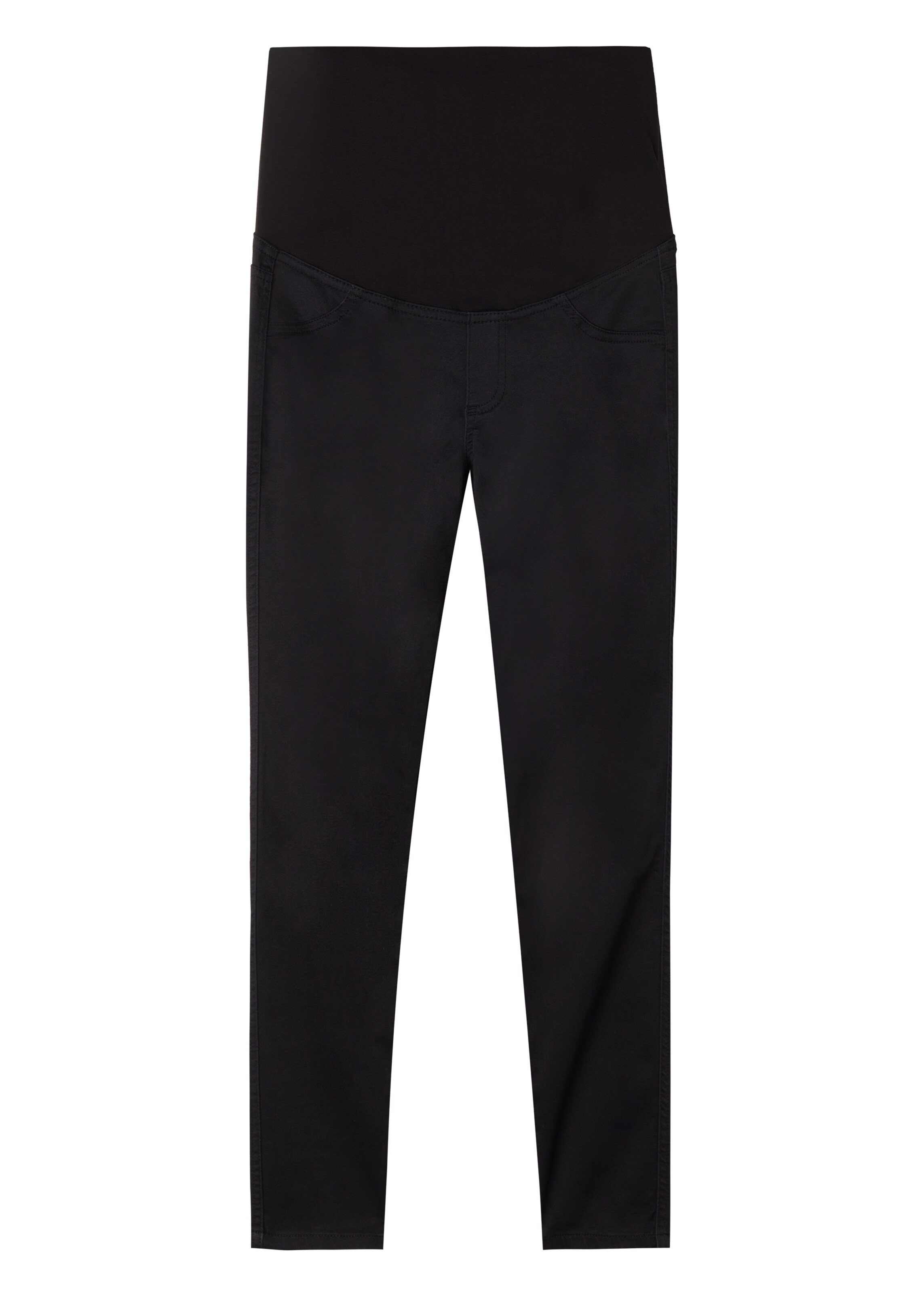 CALZEDONIA Skinny Jeggings in Black: front
