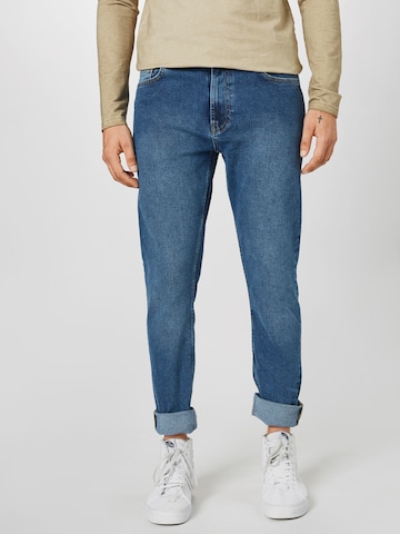 NU-IN Slimfit Jeans in Blauw: voorkant