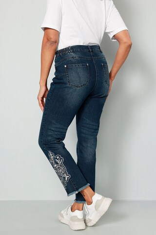 MIAMODA Flared Jeans in Blauw