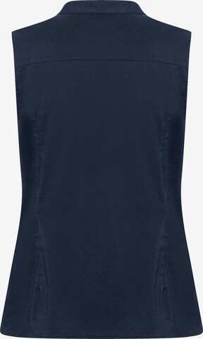 MORE & MORE Bluse in Blau