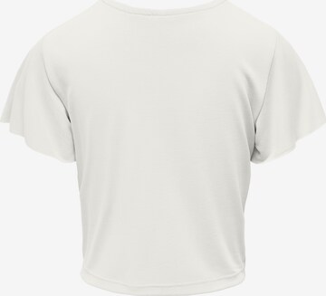 KIDS ONLY T-Shirt 'Pam' in Weiß