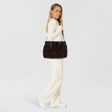 Sac bandoulière 'Patrizia' Campomaggi en marron : devant