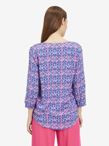 Cartoon Blouse in Blauw