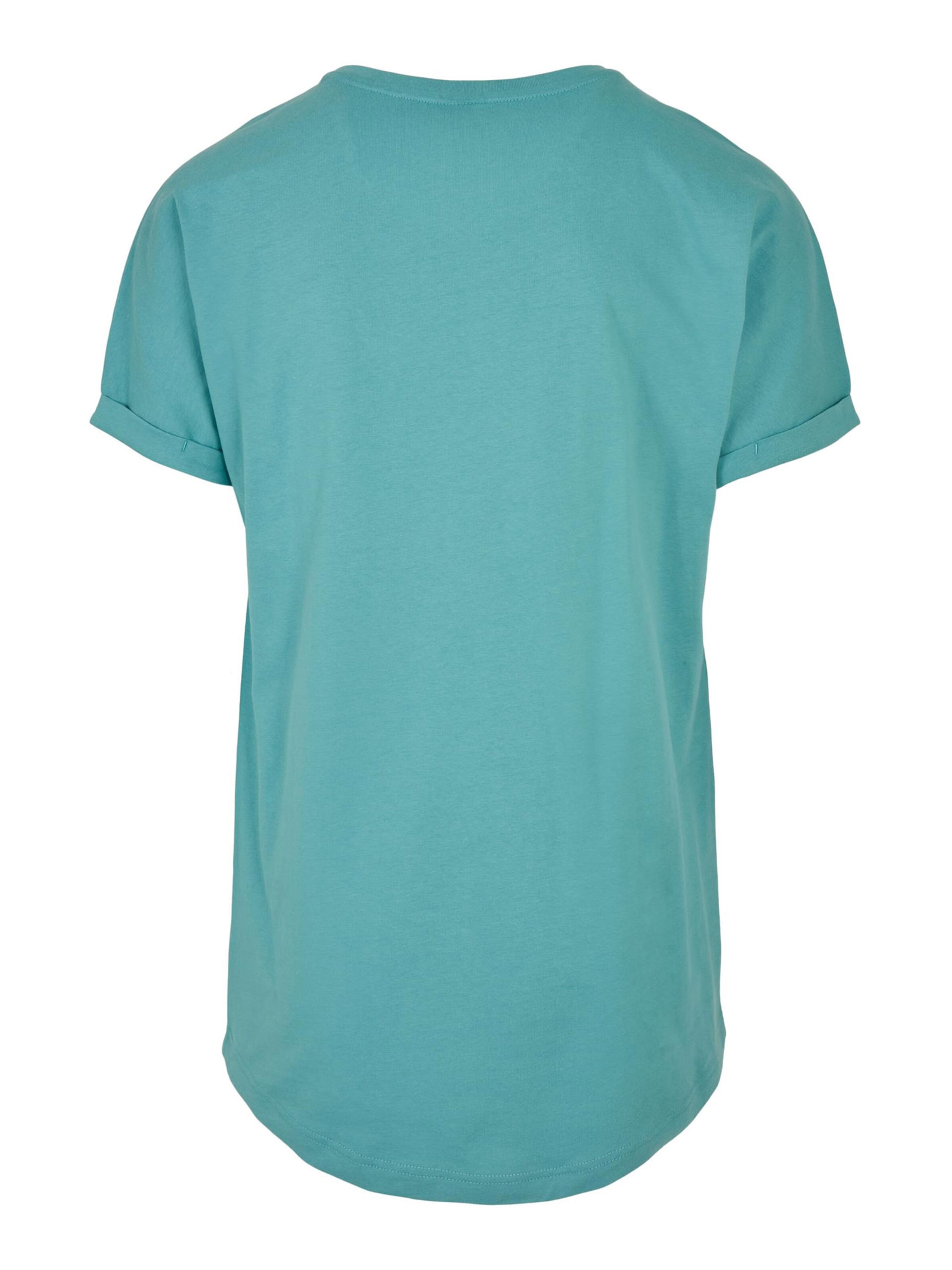 mėlyna Urban Classics Marškinėliai