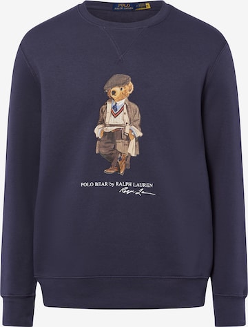 mėlyna Polo Ralph Lauren Megztinis be užsegimo: priekis