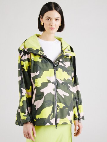 No. 1 Como Between-Season Jacket 'Preci' in Green: front