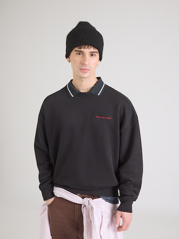 naketano Sweatshirt in Black: front