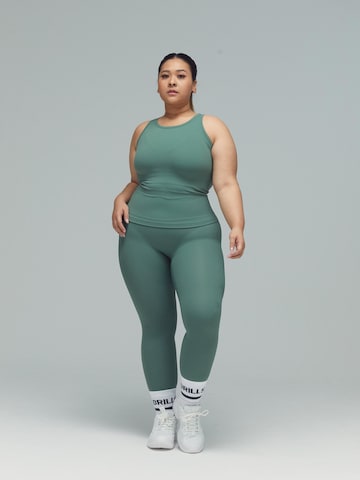 DRILLS Apparel Sports top 'ACTIVE DRILLS Tank Top Dark Sage Green' in Green