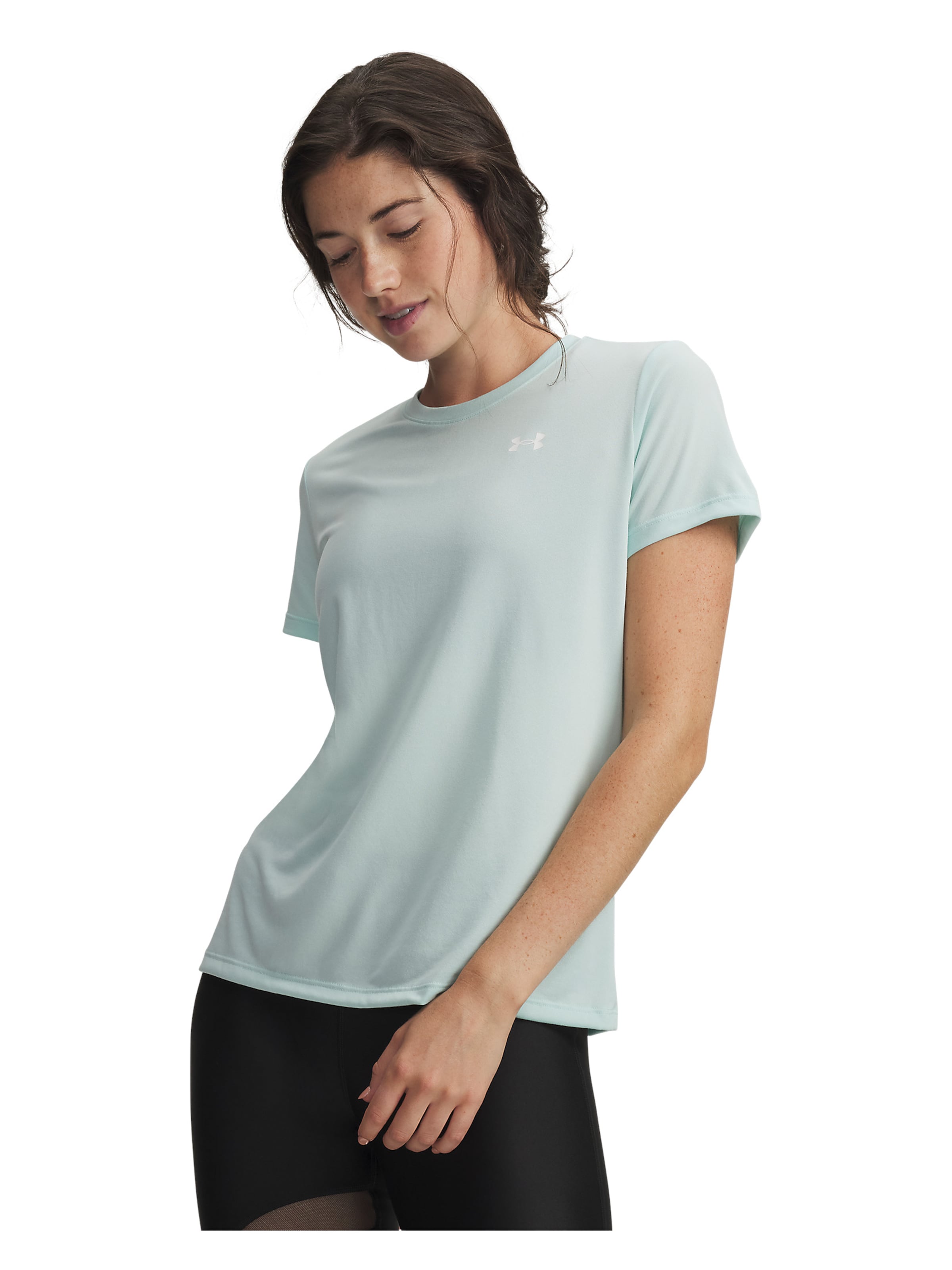 UNDER ARMOUR Functioneel shirt in Groen: voorkant