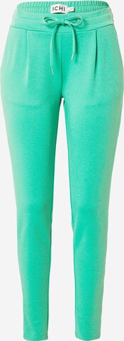 ICHI Pants 'KATE' in Green: front