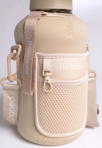 BeShaped Drinkfles 'Waterfles met tas' in Beige