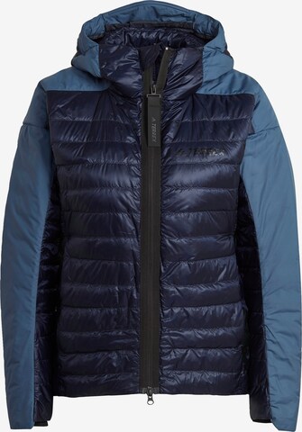 Veste de sport 'Myshelter' ADIDAS TERREX en bleu : devant