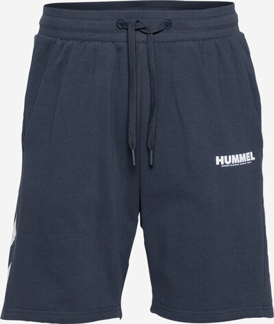 Hummel Športové nohavice 'Legacy' - námornícka modrá / biela, Produkt