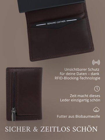 Akaroa Wallet 'Slim Wallet Pelle II' in Brown