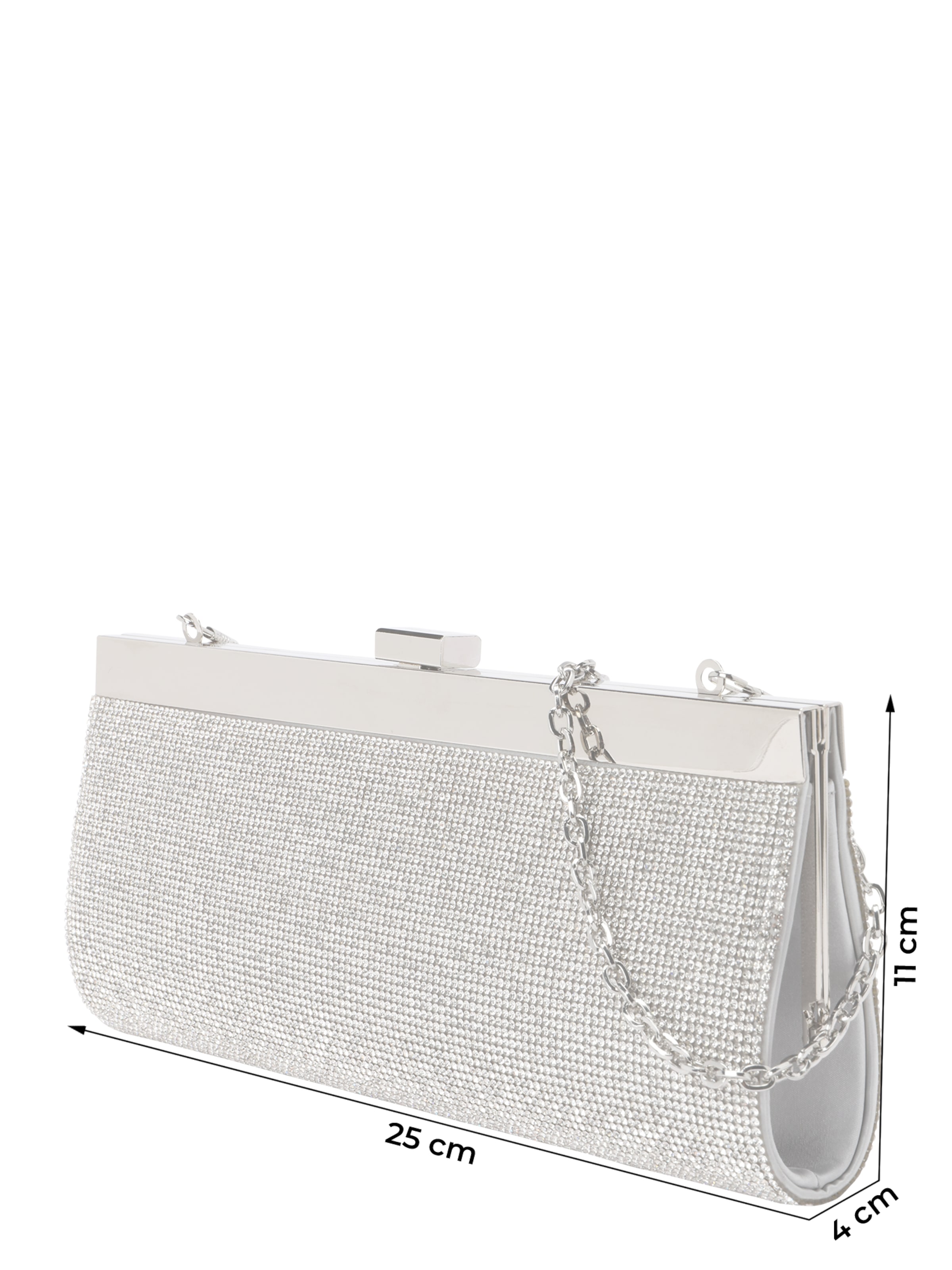 mascara - Bolso de noche en plata