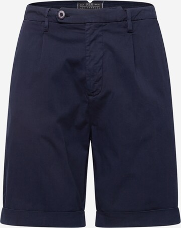 GUESS Pleat-Front Pants 'NOAH' in Blue: front