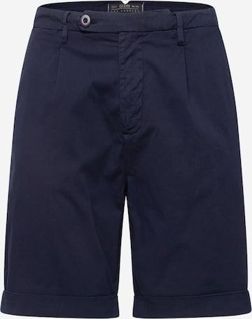GUESS Regular Pleat-front trousers 'NOAH' in Blue: front