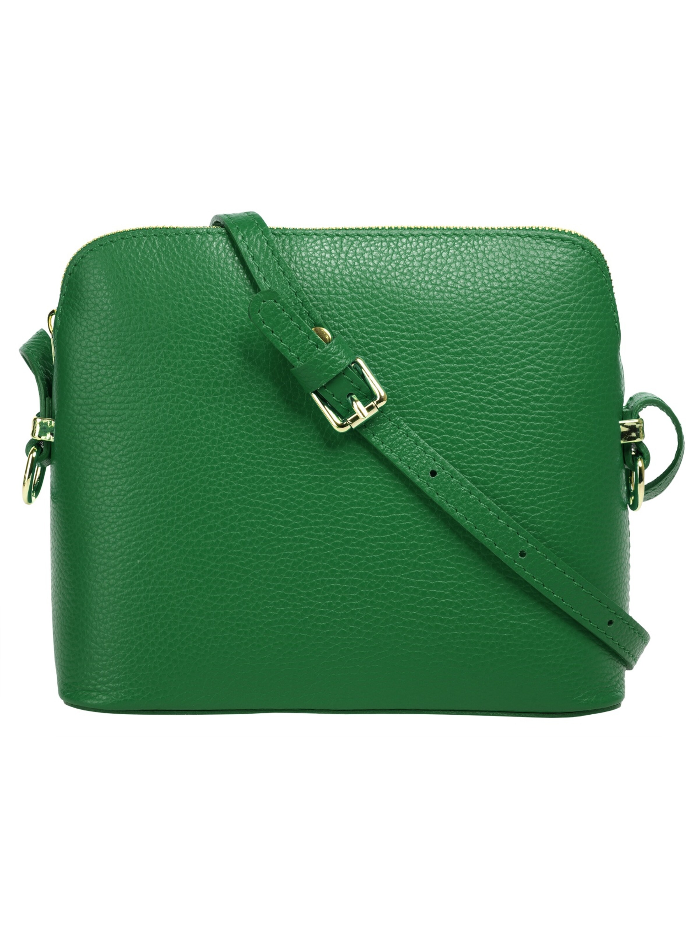 Cluty - Bolso de hombro en verde: frente