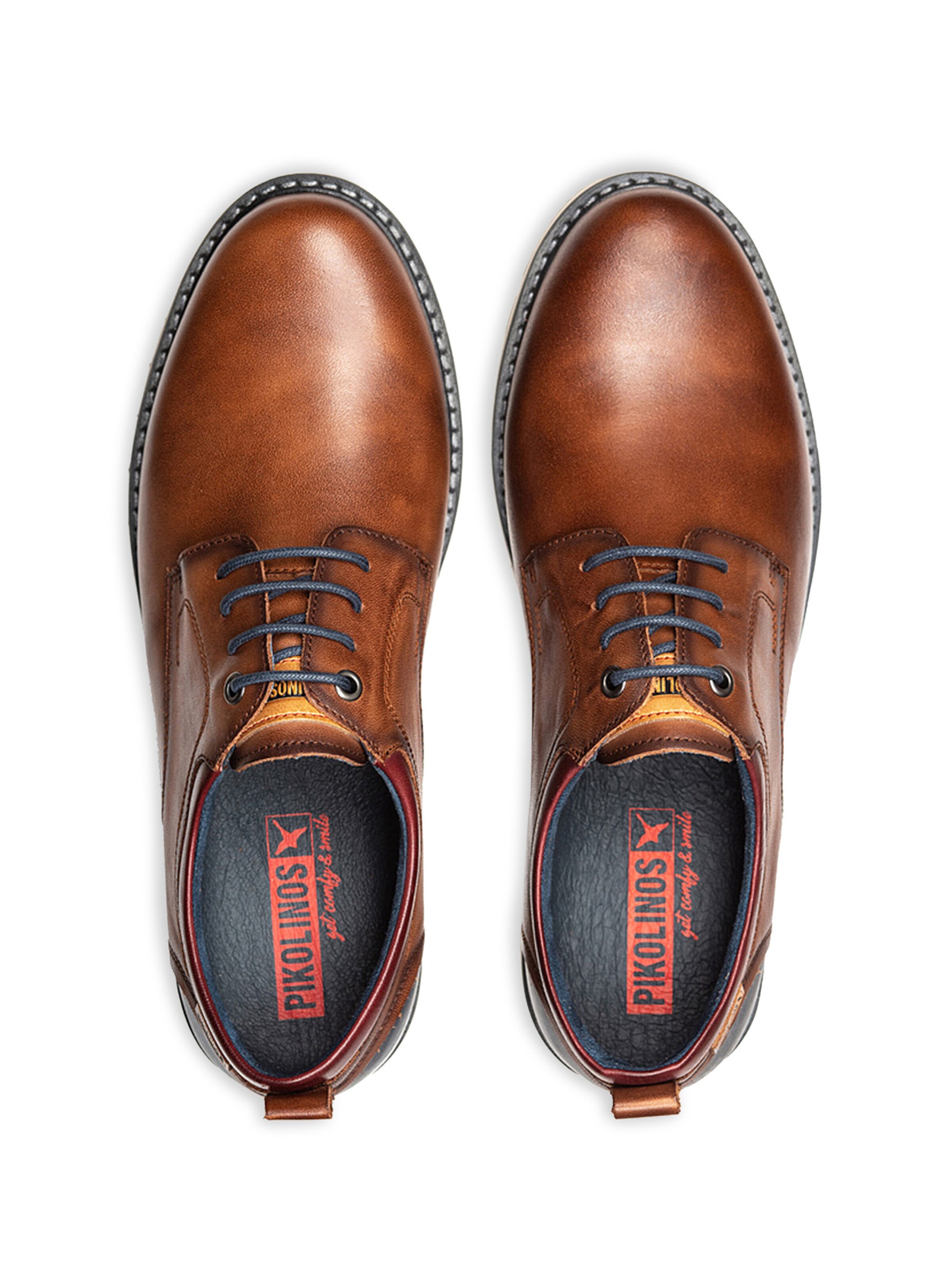 PIKOLINOS Обувь на шнуровке 'BERNA' в Коричневый