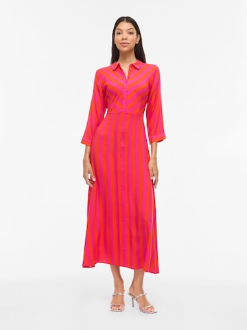 VILA - Vestido camisero 'VIAya Paya' en naranja