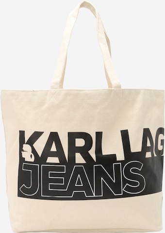 KARL LAGERFELD JEANS Shopper i beige