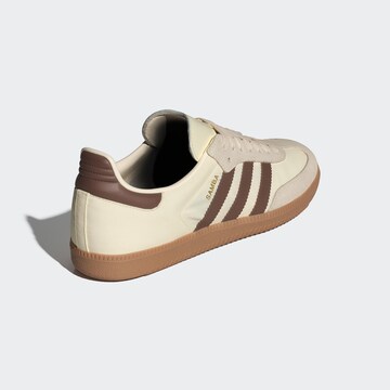 ADIDAS ORIGINALS - Sapatilhas baixas 'Samba' em bege