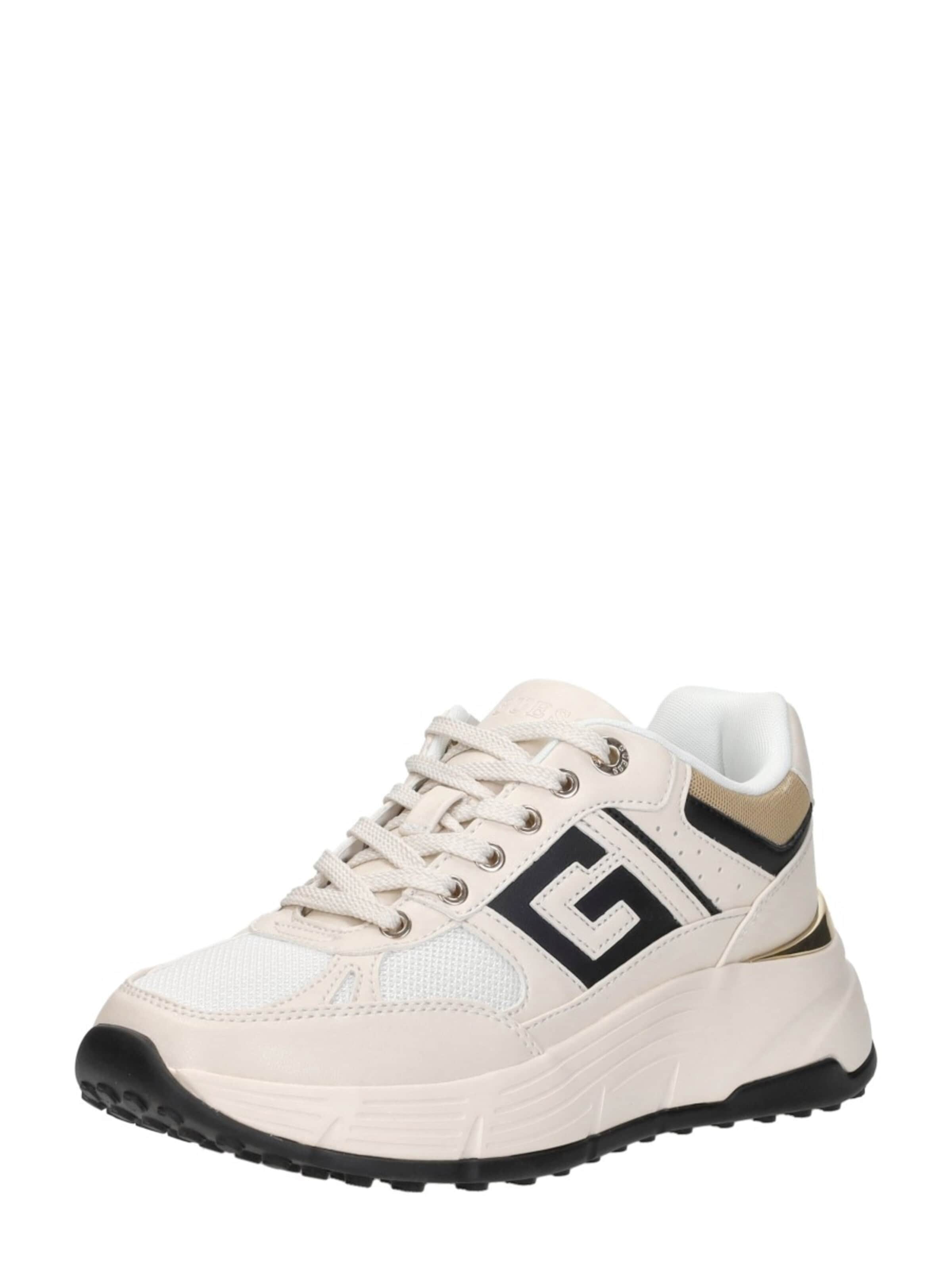 GUESS Sneakers laag 'Fonzi' in Wit: voorkant