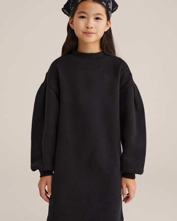 WE Fashion Kleid in Schwarz