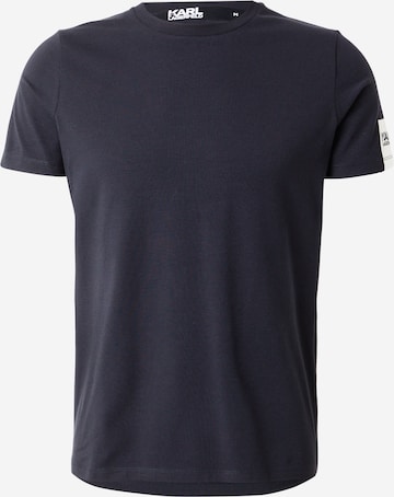 mėlyna Karl Lagerfeld Marškinėliai: priekis