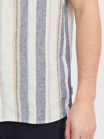 BLEND Regular Fit Kurzarmhemd ' BHBOBBY Shirt stripe ' in Weiß