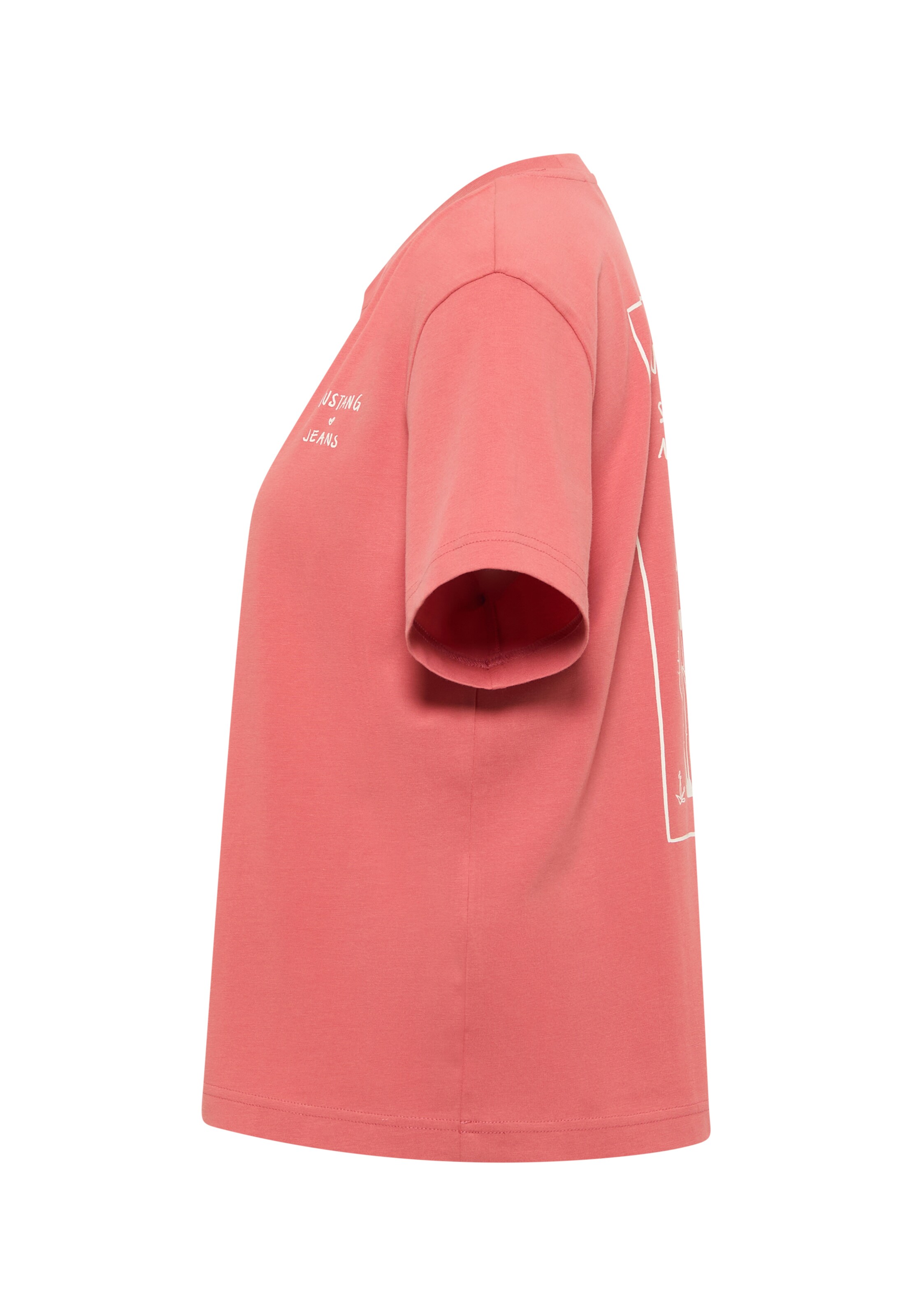 MUSTANG Shirt 'Floris' in Red