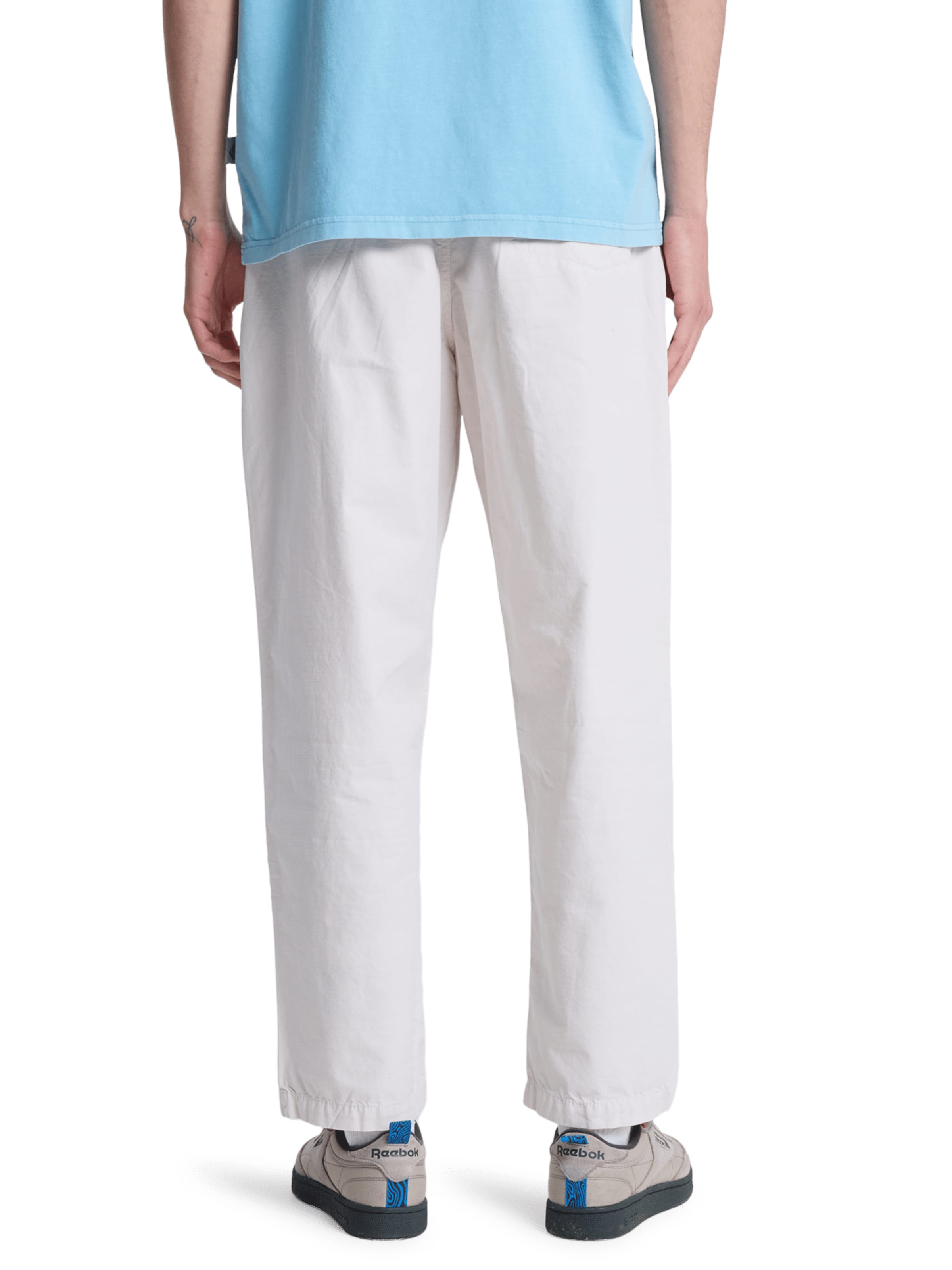 Loosefit Pantalon 'The Pipe Beach' QUIKSILVER en blanc