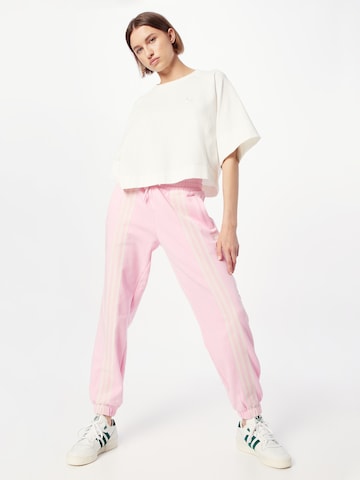 Tapered Pantaloni 'Adicolor 70S 3-Stripes' di ADIDAS ORIGINALS in rosa