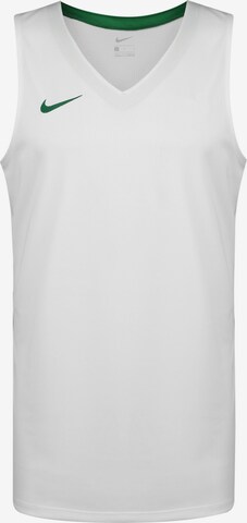 T-Shirt fonctionnel 'Team Stock 20' NIKE en blanc : devant