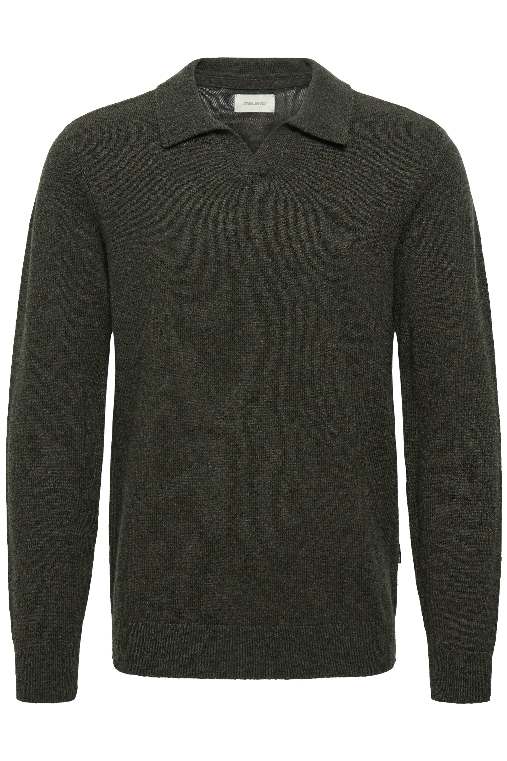 BLEND Sweater 'BHBRANKO' in Green: front