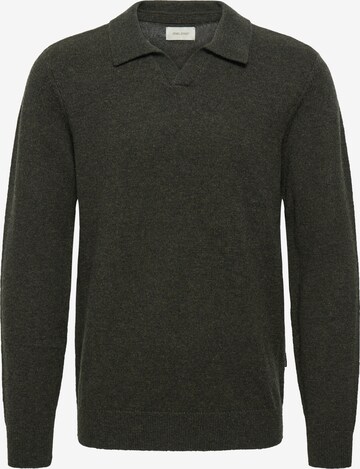 Pullover 'BHBRANKO' di BLEND in verde: frontale