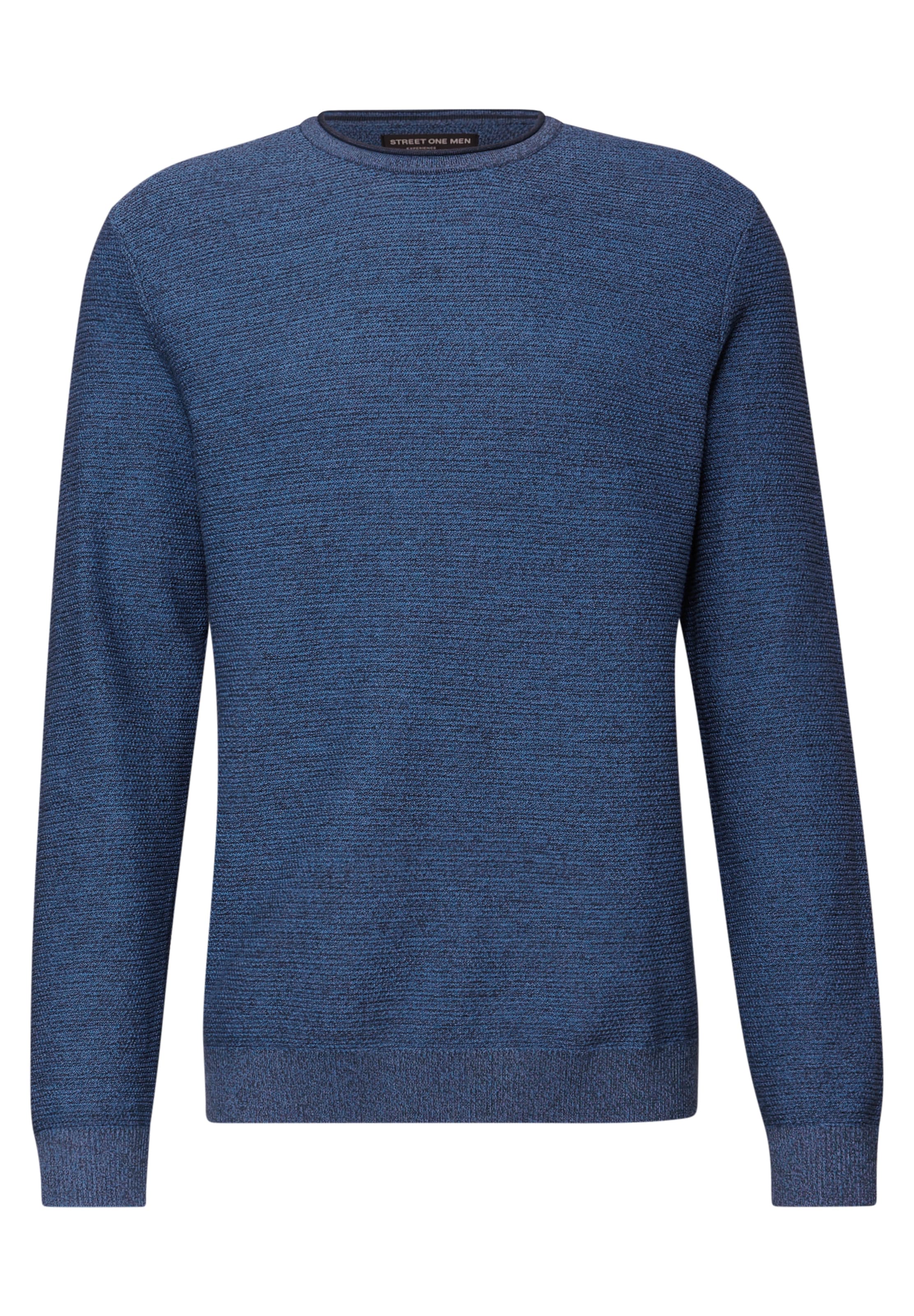 Street One MEN Sweater in Blue: front