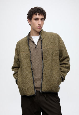 NORSE PROJECTS - Casaco de velo 'Bjerget' em castanho