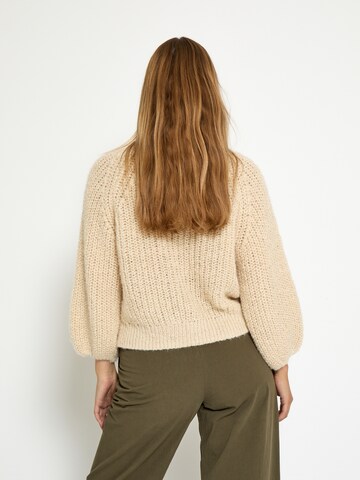 Pull-over 'Jette' Peppercorn en beige